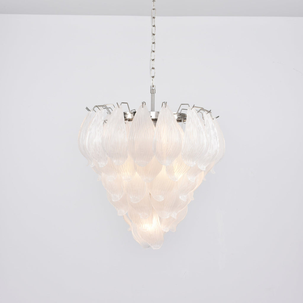 Carnelrose Glass Chandelier-Moonnatur