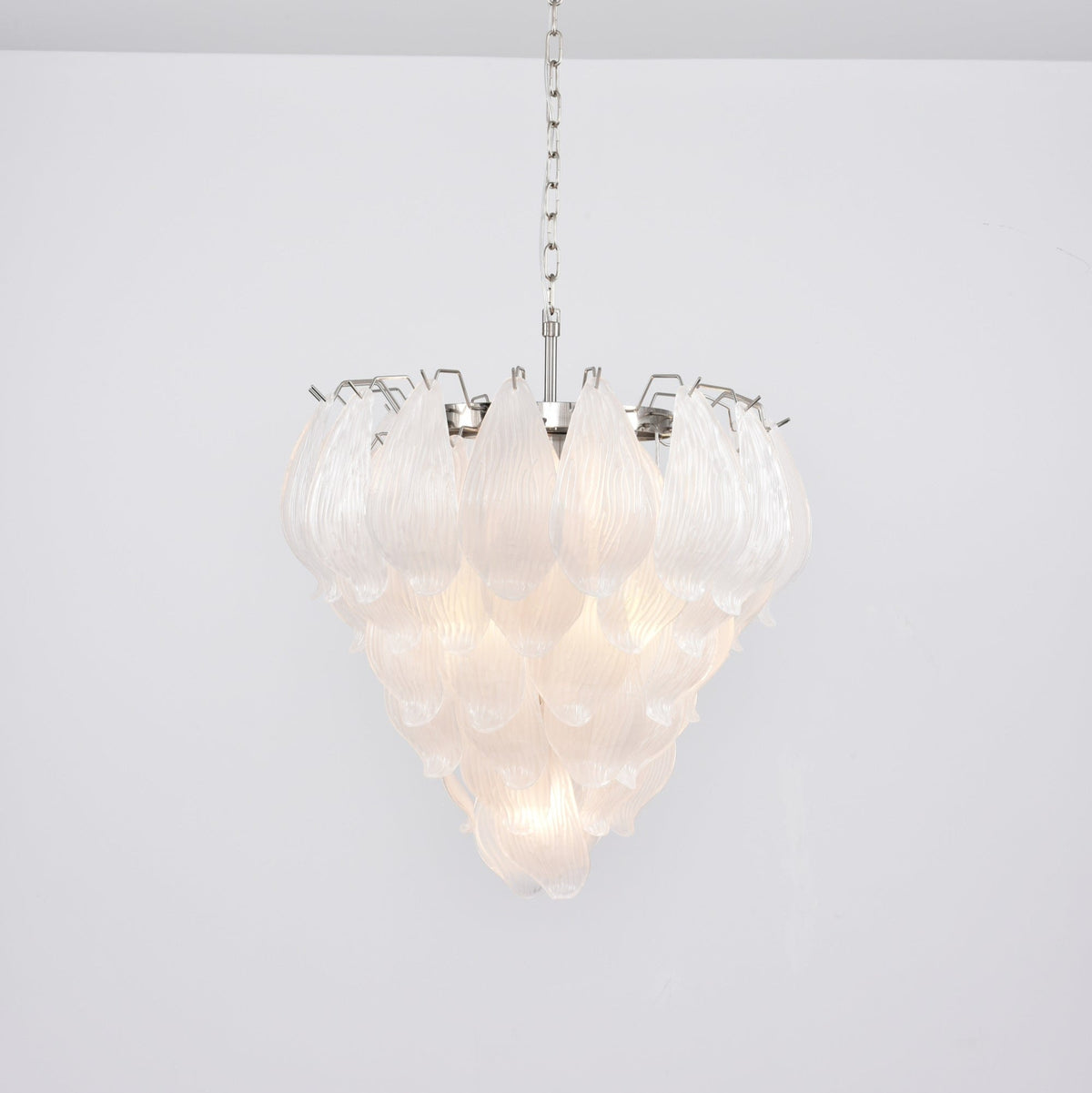 Carnelrose Glass Chandelier-Moonnatur