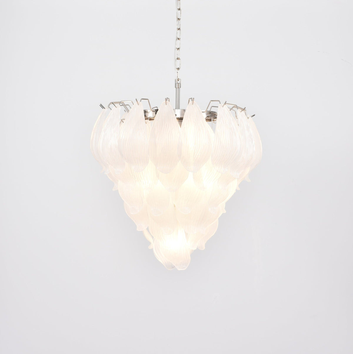 Carnelrose Glass Chandelier-Moonnatur