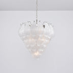 Carnelrose Glass Chandelier-Moonnatur