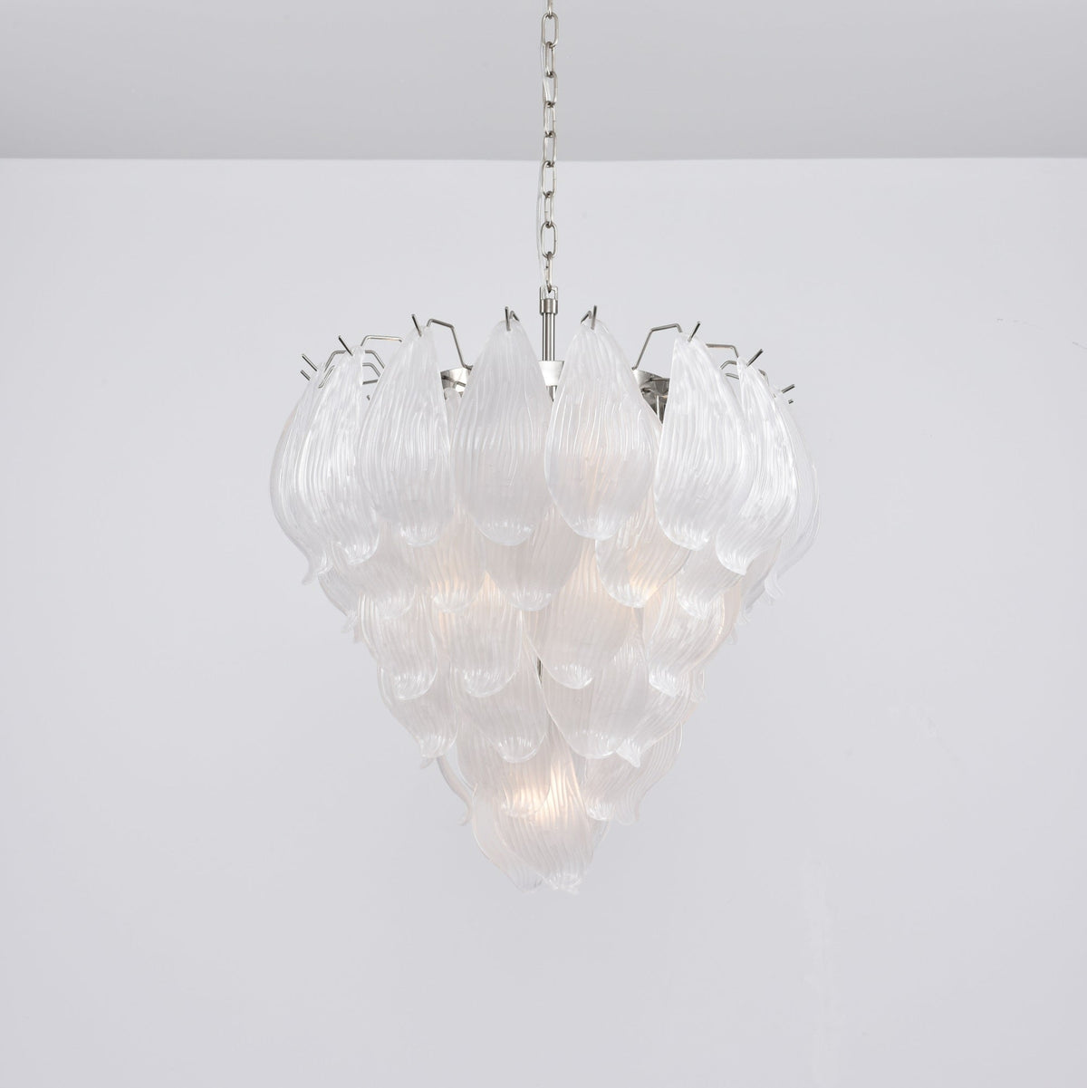 Carnelrose Glass Chandelier-Moonnatur