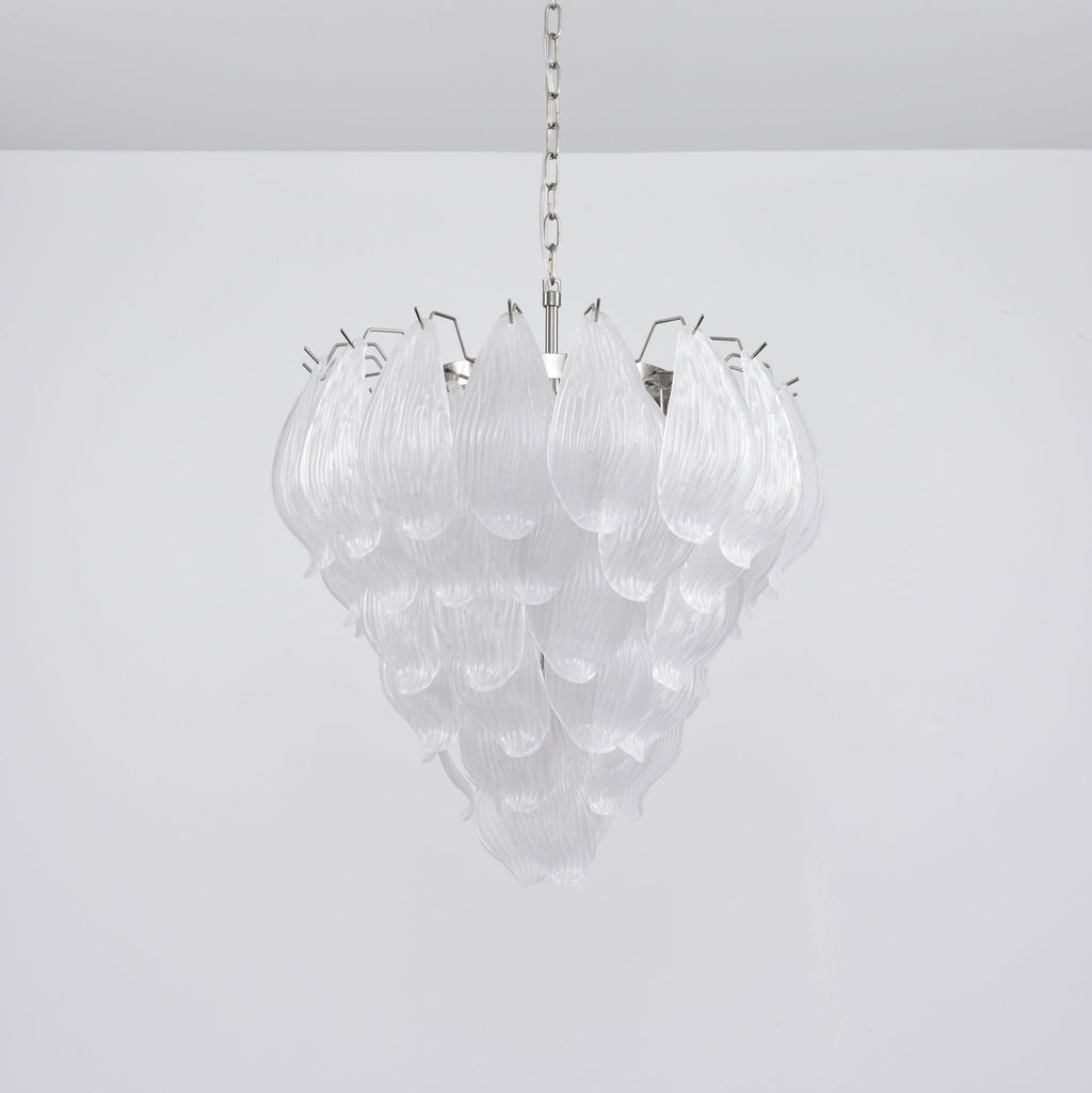 Carnelrose Glass Chandelier-Moonnatur