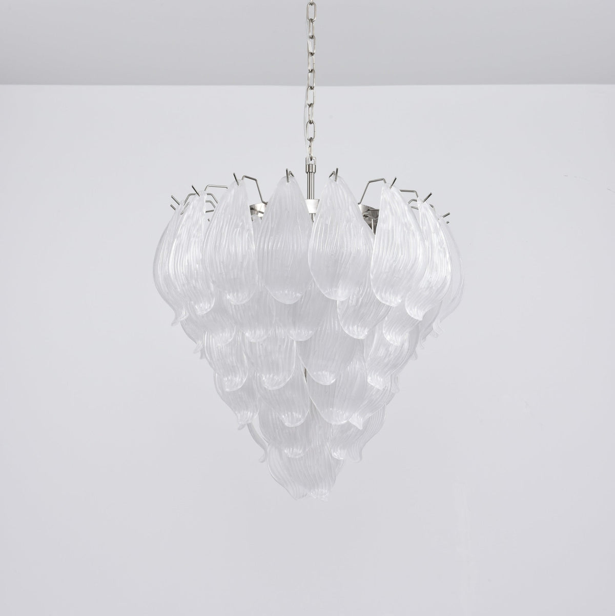 Carnelrose Glass Chandelier-Moonnatur