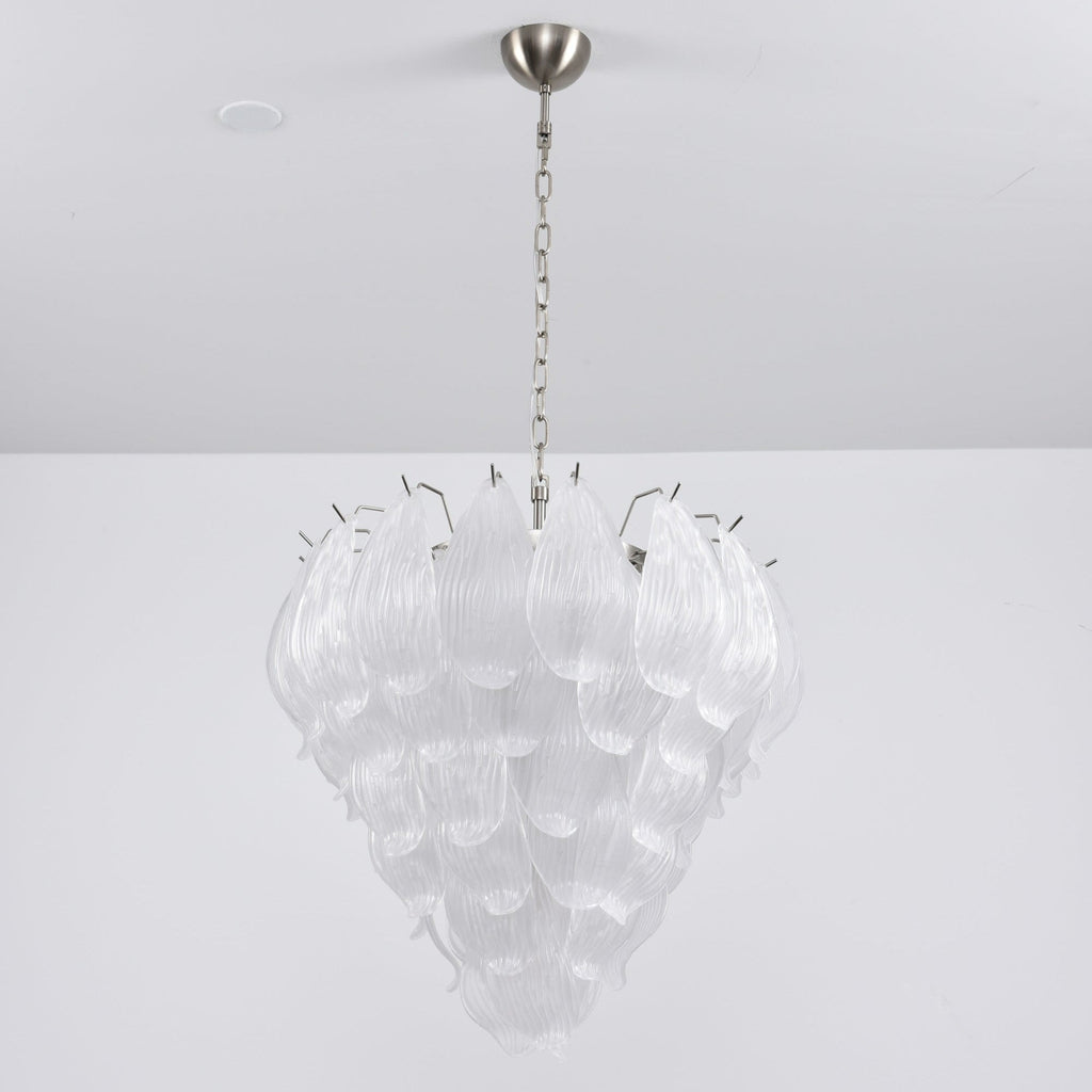 Carnelrose Glass Chandelier-Moonnatur