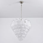 Carnelrose Glass Chandelier-Moonnatur