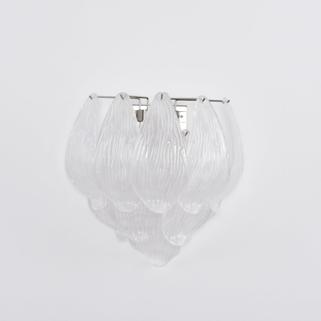 Dunselina Glass Wall Light-Moonnatur