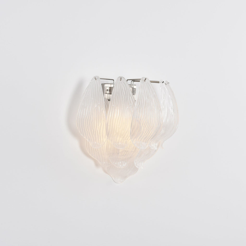 Dunselina Glass Wall Light-Moonnatur