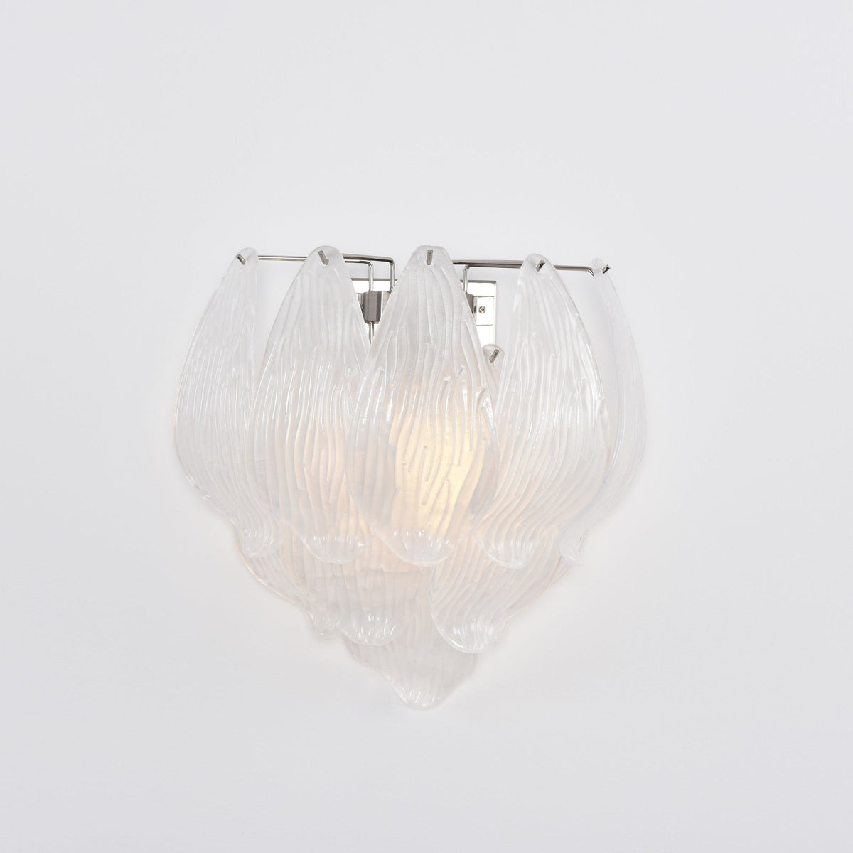 Dunselina Glass Wall Light-Moonnatur