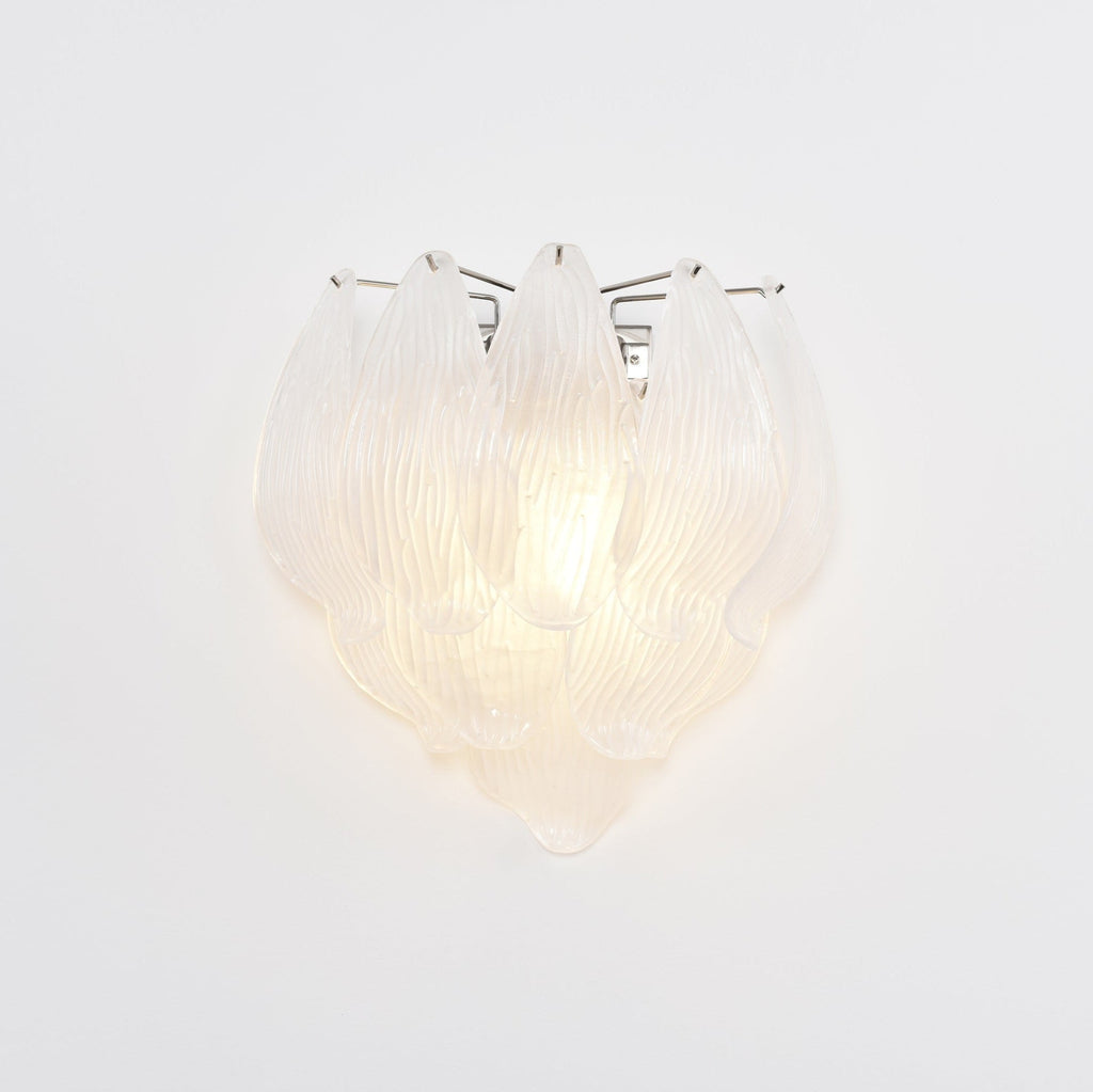 Dunselina Glass Wall Light-Moonnatur