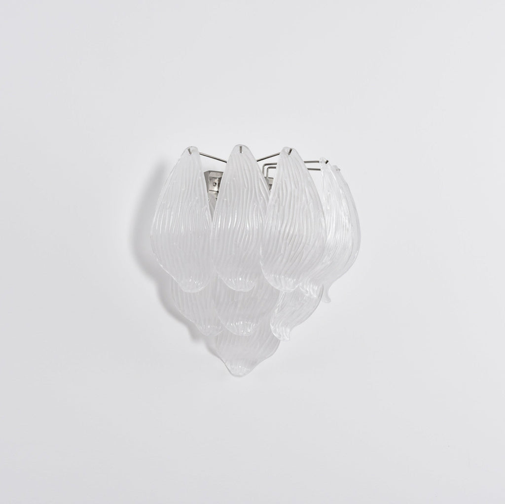 Dunselina Glass Wall Light-Moonnatur