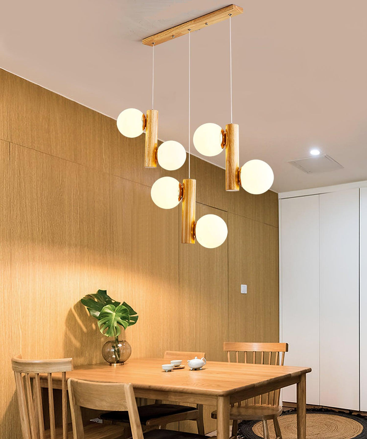 Larkora Glass Pendant Light-Moonnatur