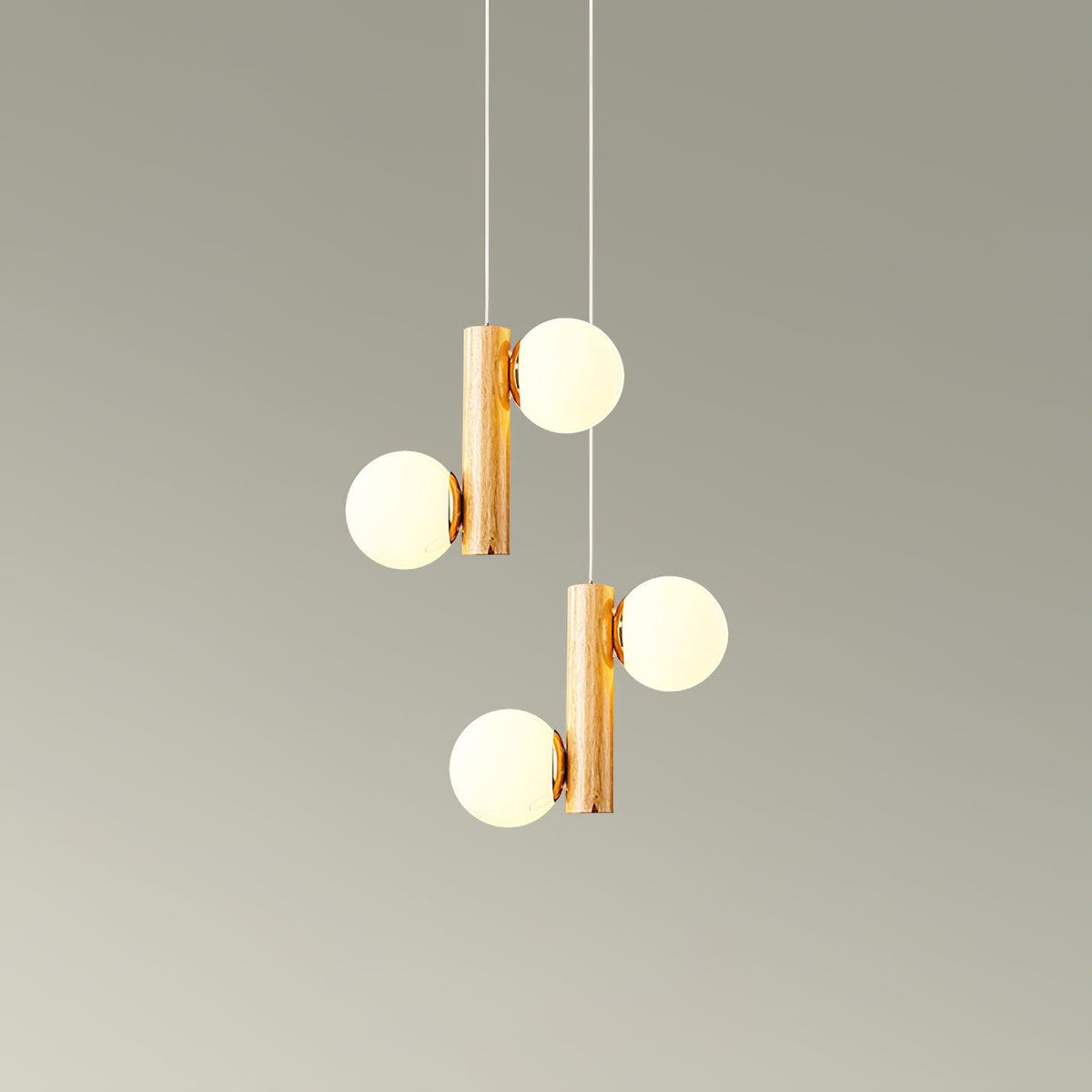 Larkora Glass Pendant Light-Moonnatur