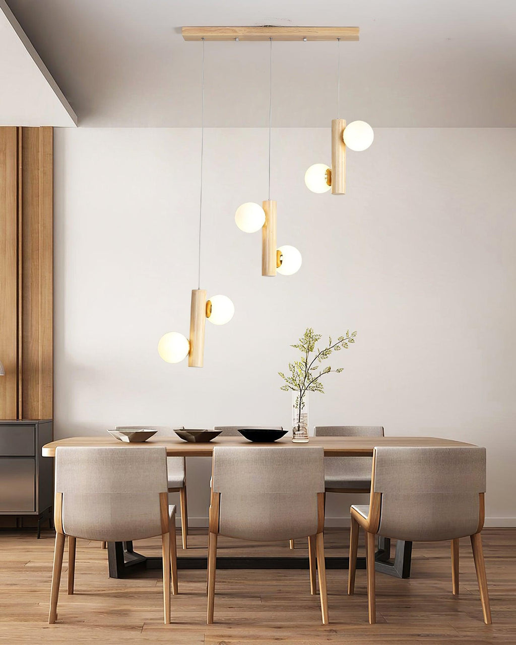 Larkora Glass Pendant Light-Moonnatur