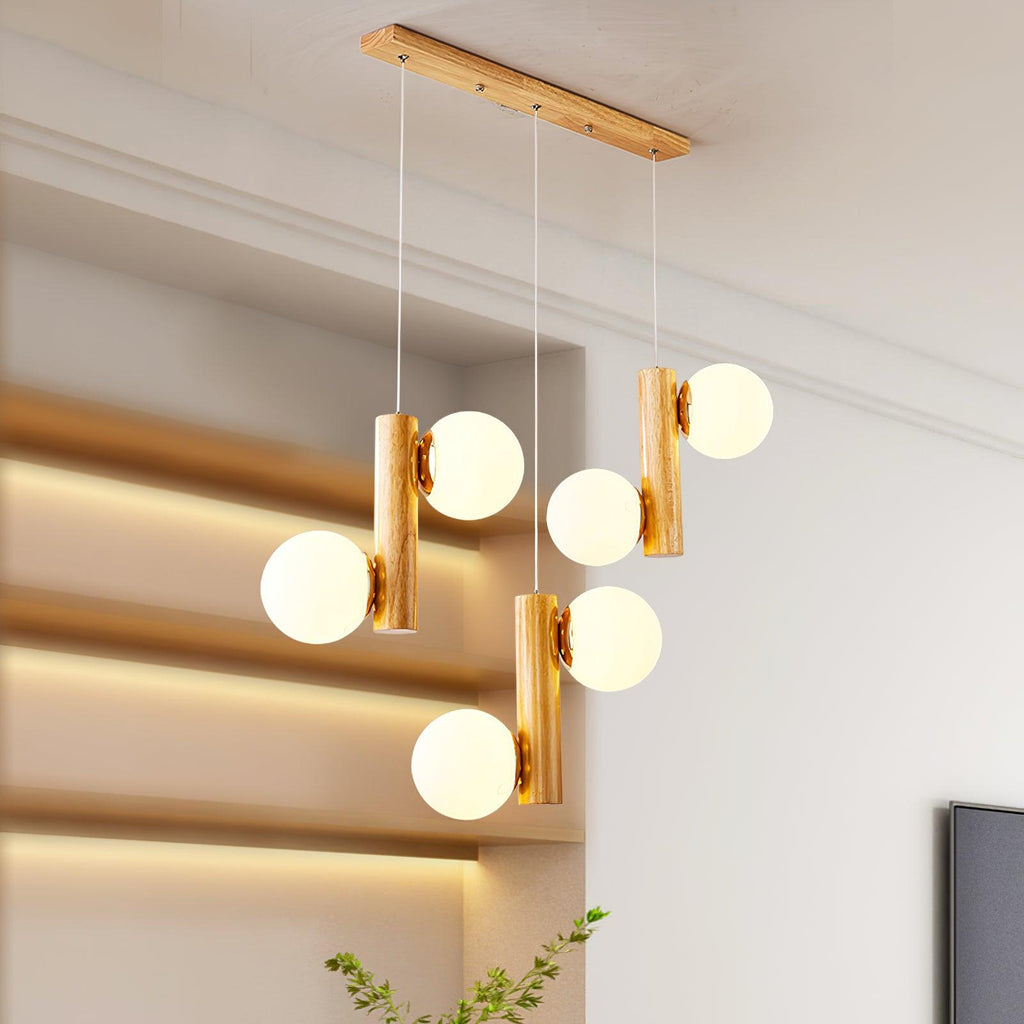 Larkora Glass Pendant Light-Moonnatur
