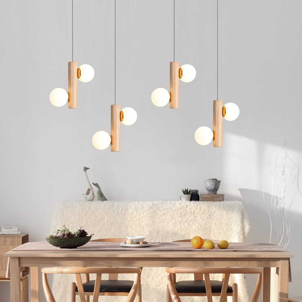 Larkora Glass Pendant Light-Moonnatur