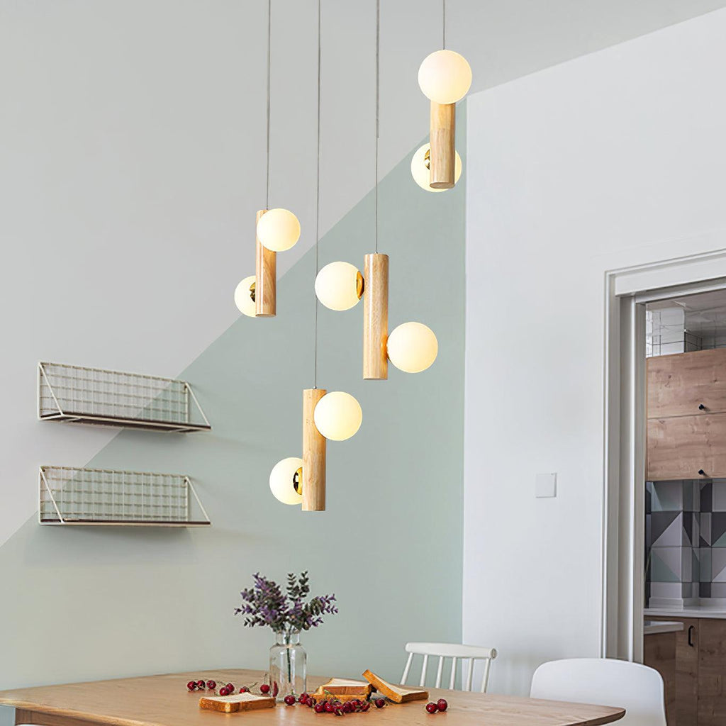 Larkora Glass Pendant Light-Moonnatur
