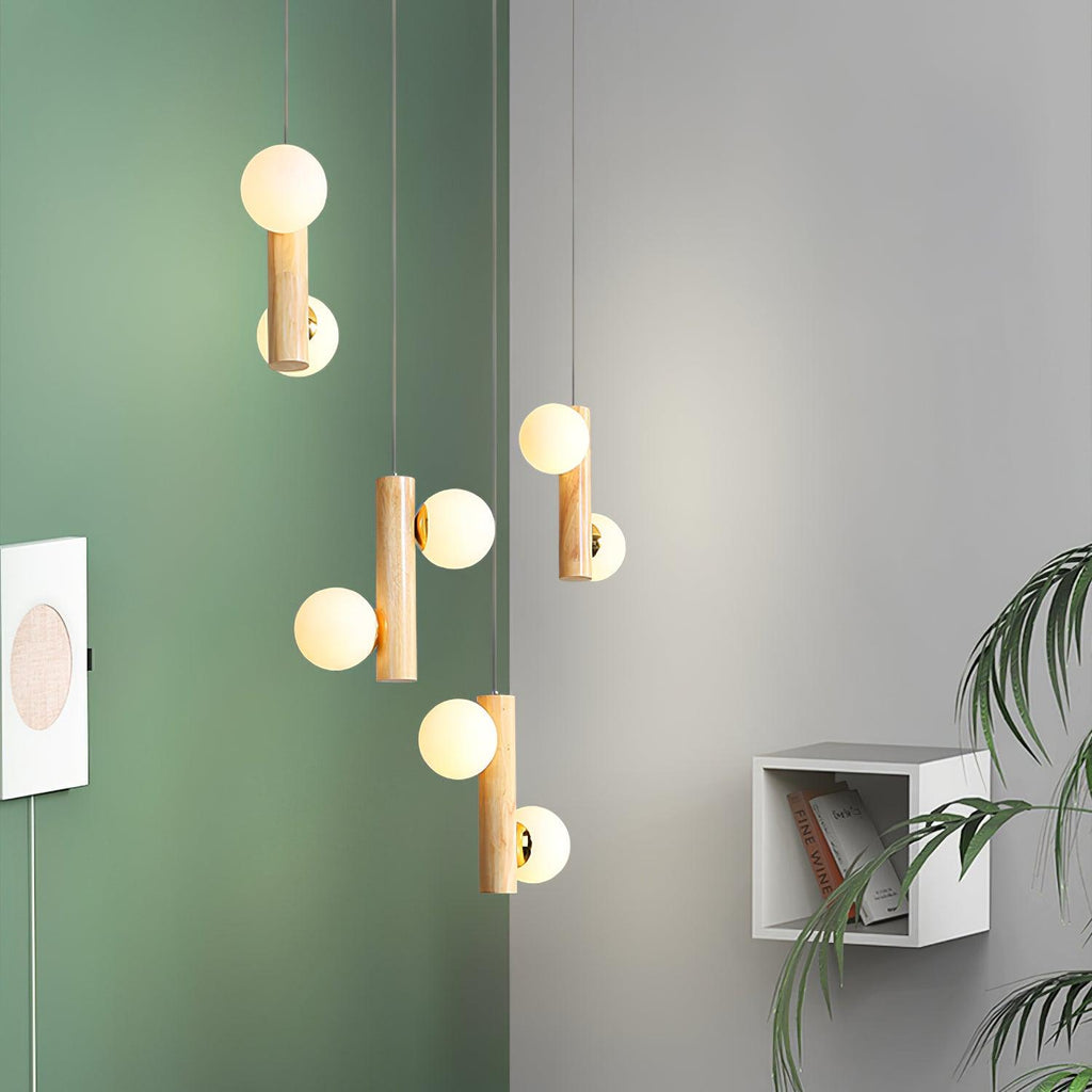 Larkora Glass Pendant Light-Moonnatur