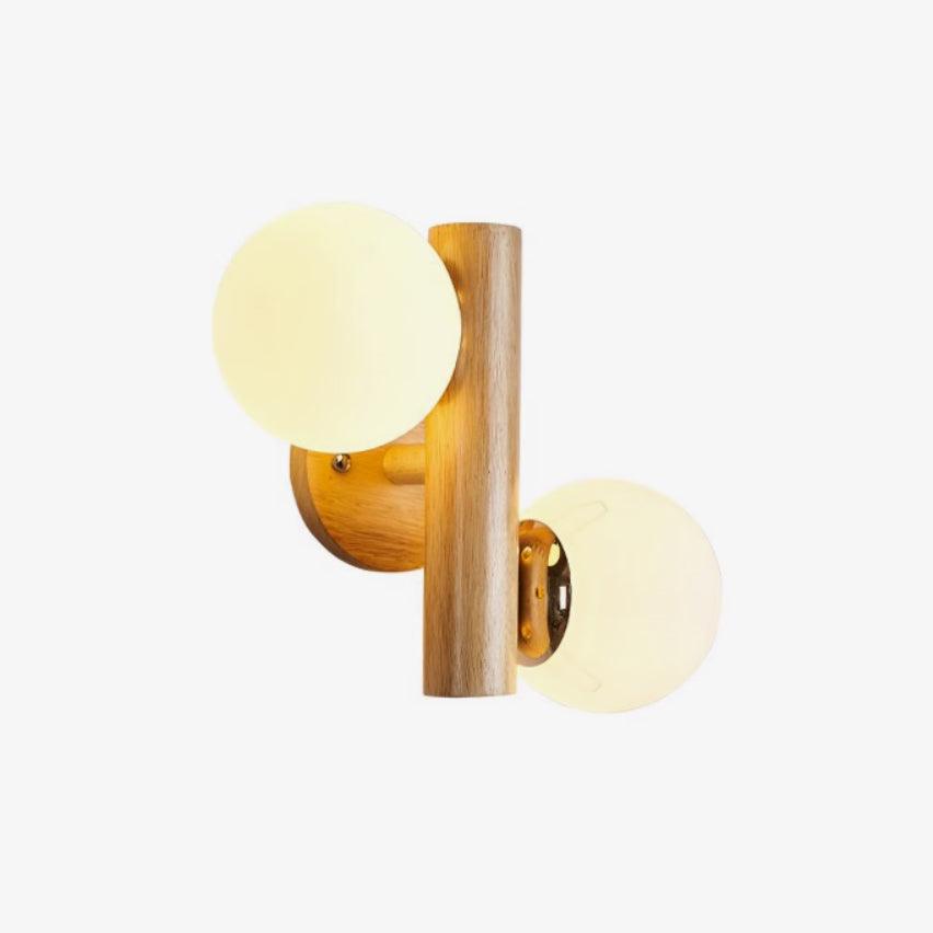 Birchavon Wood Wall Light-Moonnatur