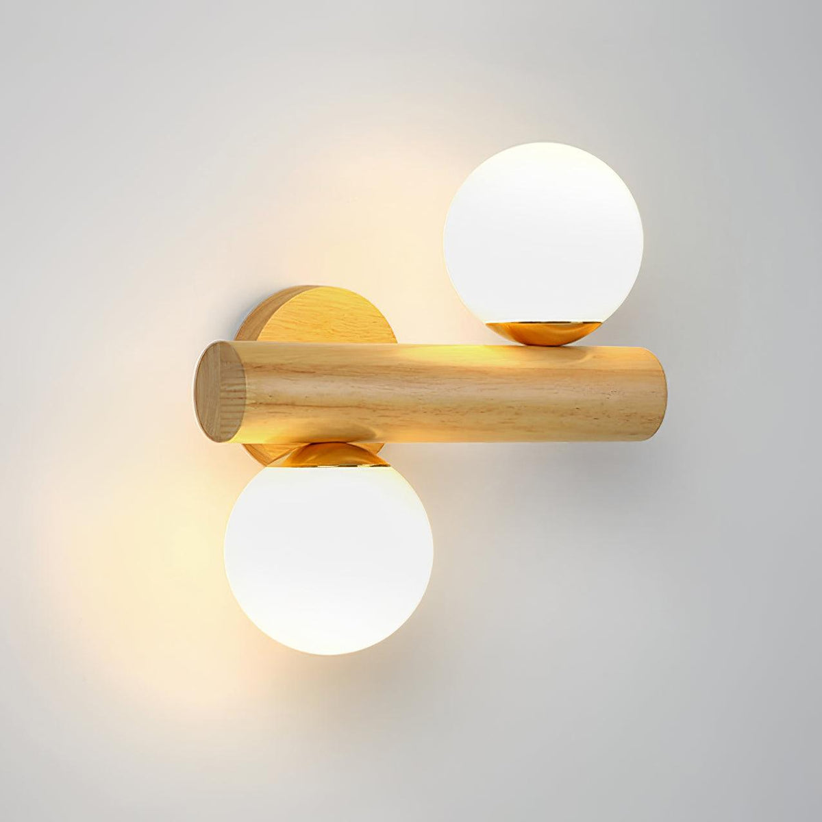 Birchavon Wood Wall Light-Moonnatur