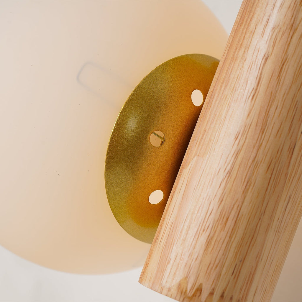 Birchavon Wood Wall Light-Moonnatur