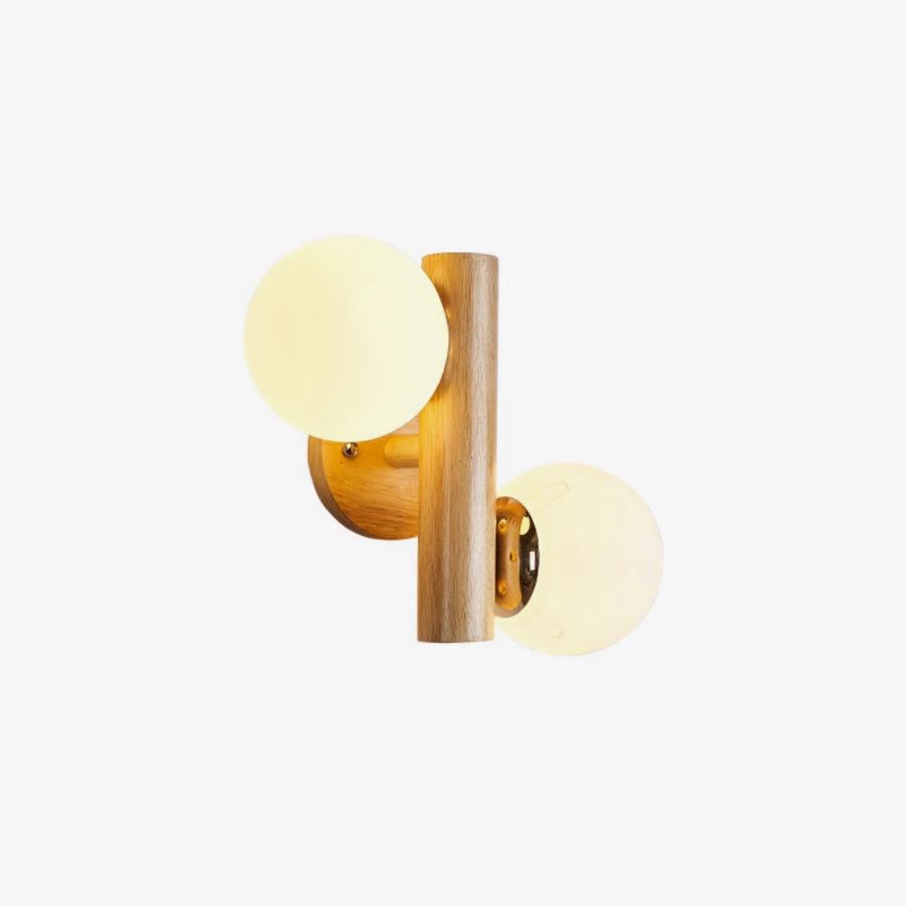Birchavon Wood Wall Light-Moonnatur