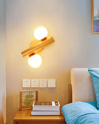 Birchavon Wood Wall Light-Moonnatur