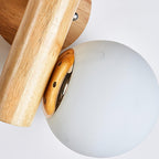 Birchavon Wood Wall Light-Moonnatur