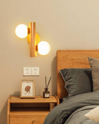 Birchavon Wood Wall Light-Moonnatur