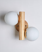 Birchavon Wood Wall Light-Moonnatur