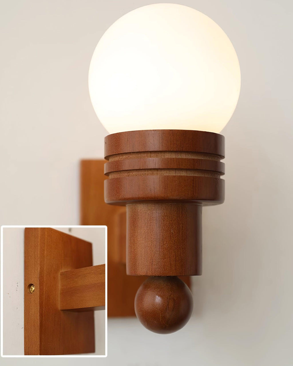 Torrenwood Wood Wall Light-Moonnatur