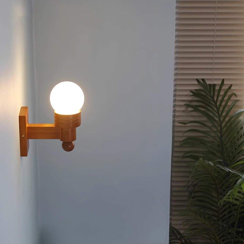 Torrenwood Wood Wall Light-Moonnatur