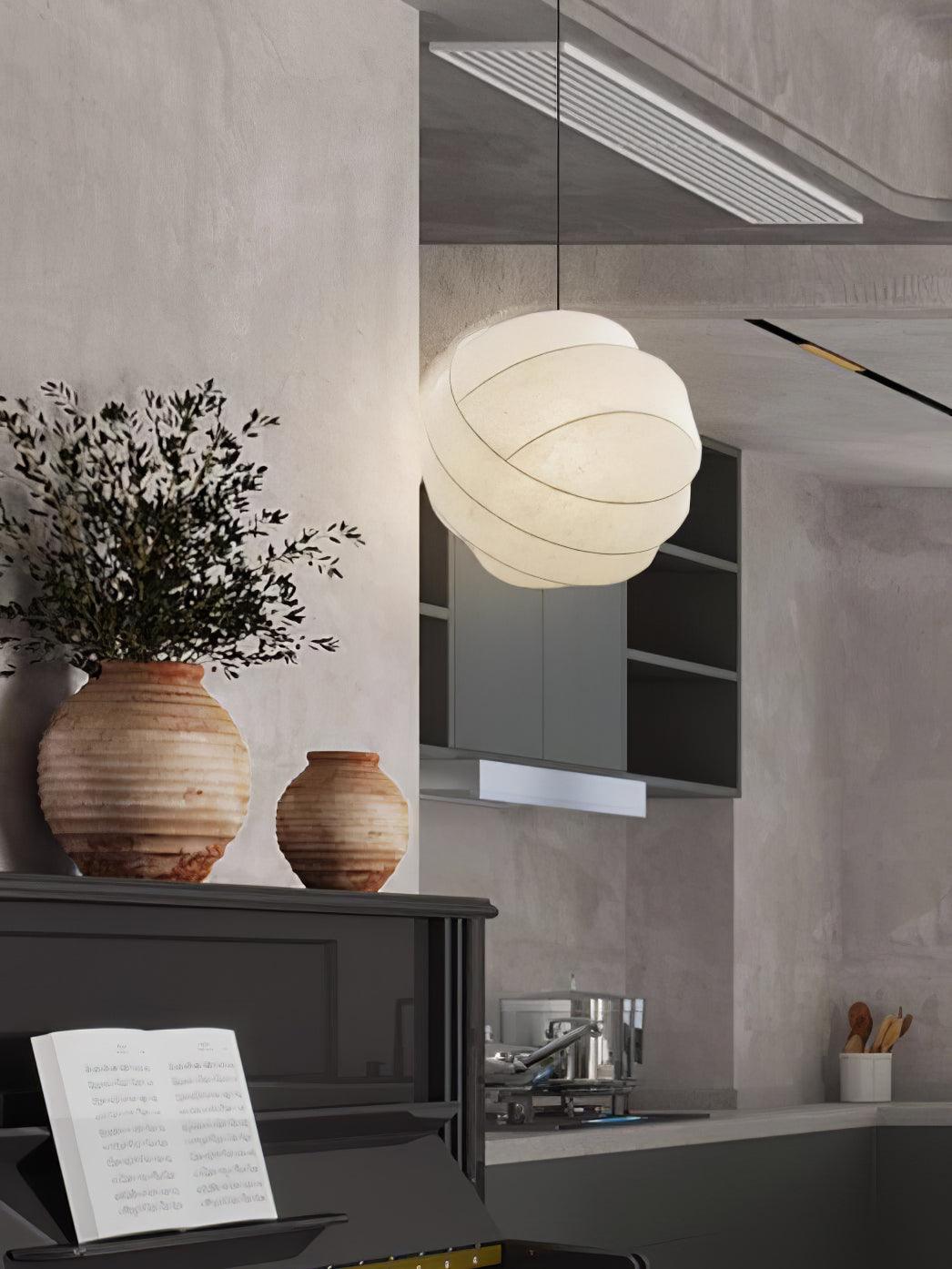 Qovelle Cocoon Pendant Lamp-Moonnatur
