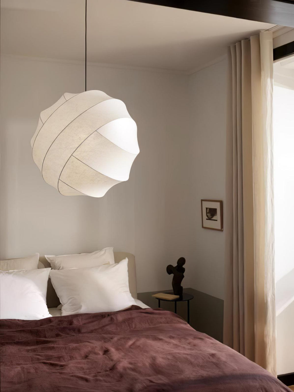 Qovelle Cocoon Pendant Lamp-Moonnatur