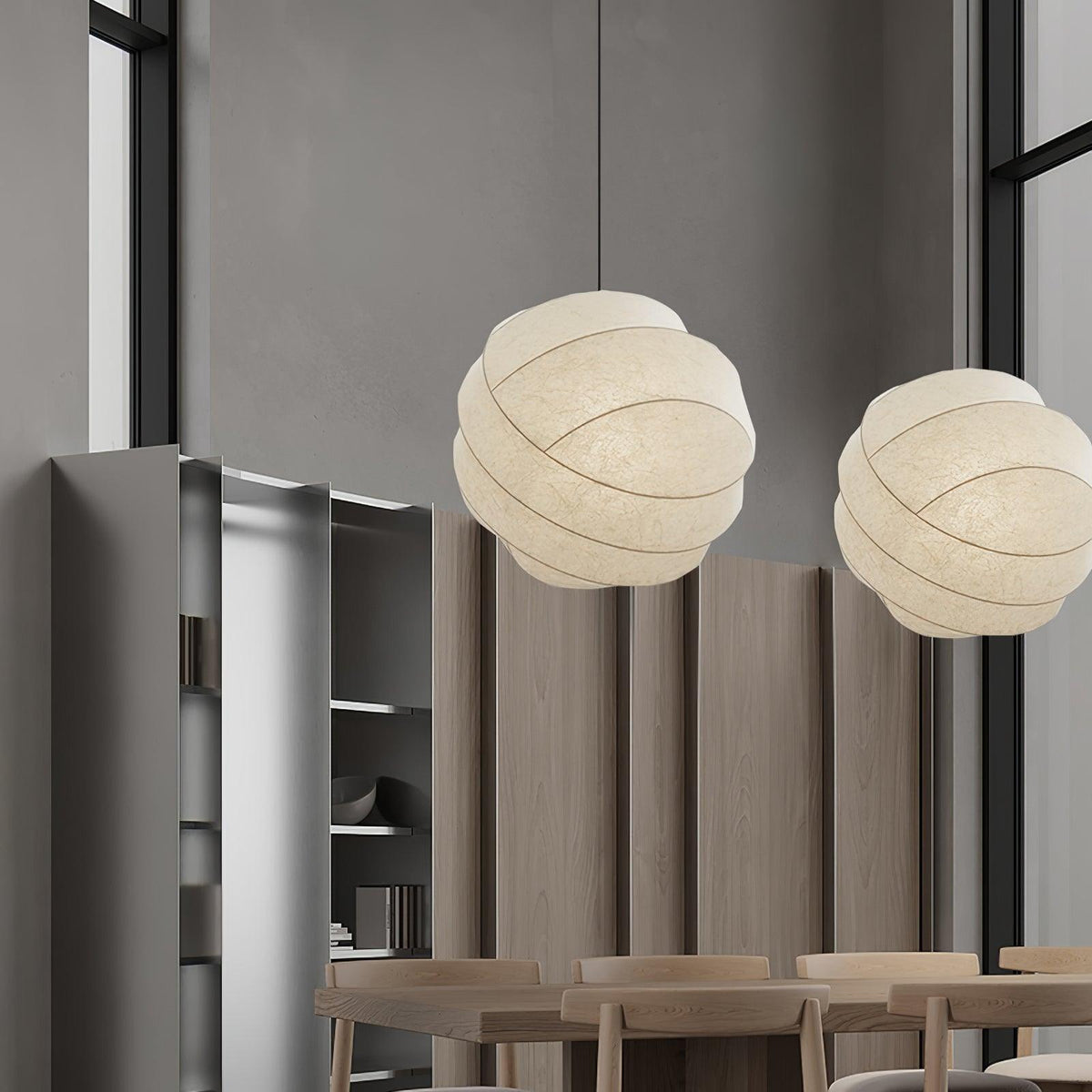 Qovelle Cocoon Pendant Lamp-Moonnatur
