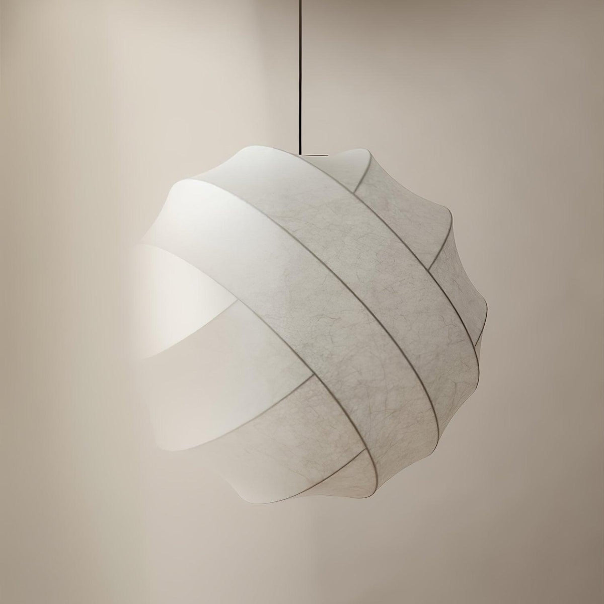 Qovelle Cocoon Pendant Lamp-Moonnatur