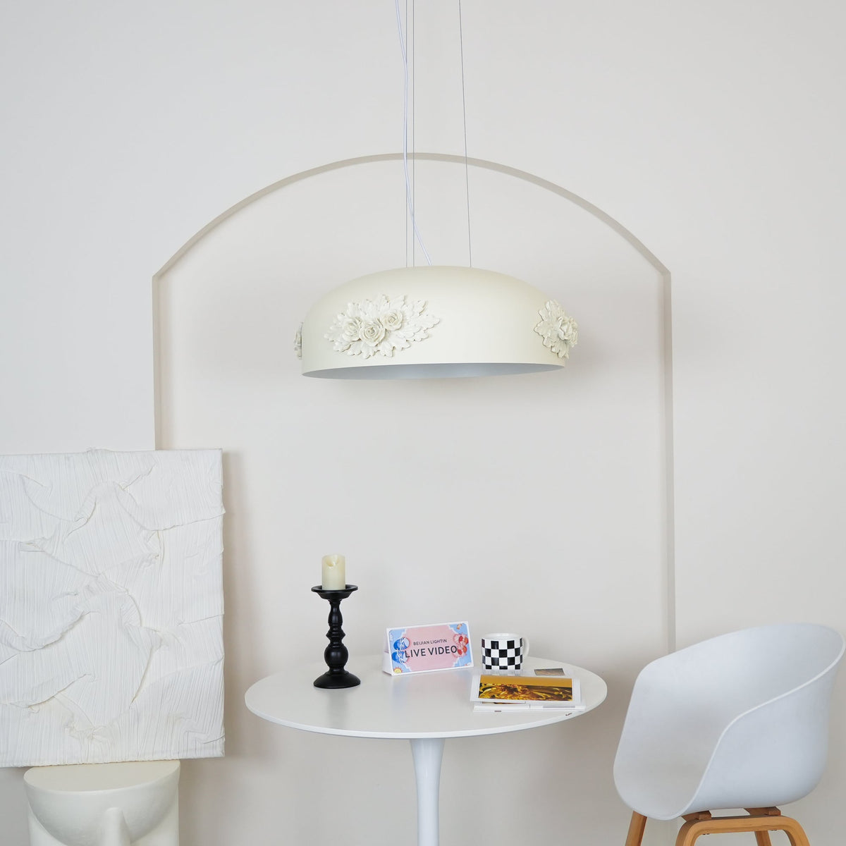Cardelgrove Resin Wall Light-Moonnatur