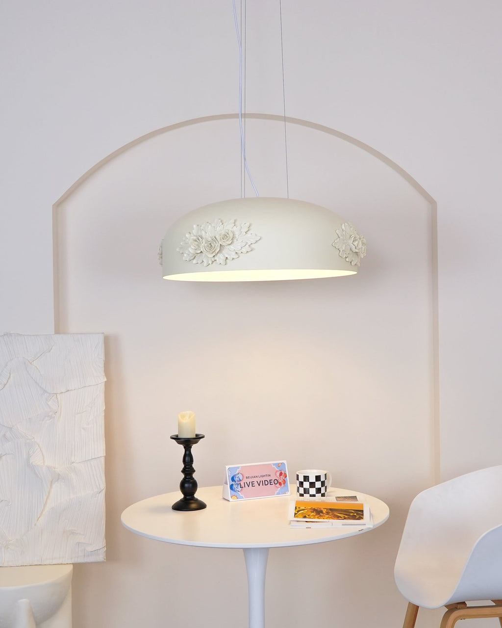 Cardelgrove Resin Wall Light-Moonnatur