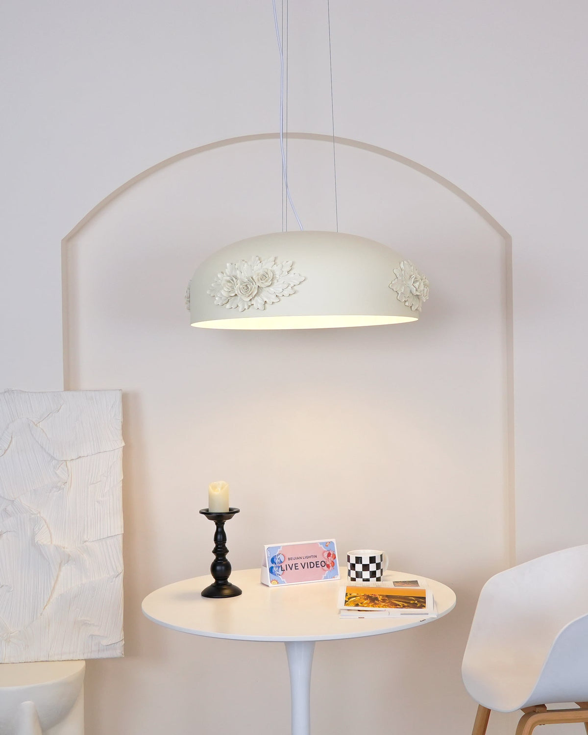 Cardelgrove Resin Wall Light-Moonnatur