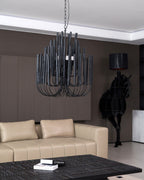 Jardenoria Wood Chandelier-Moonnatur