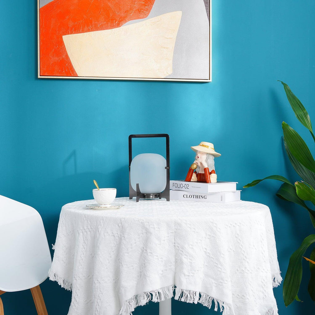 Harlora Plastic Table Lamp-Moonnatur