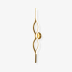 Xalenaria Brass Wall Light-Moonnatur