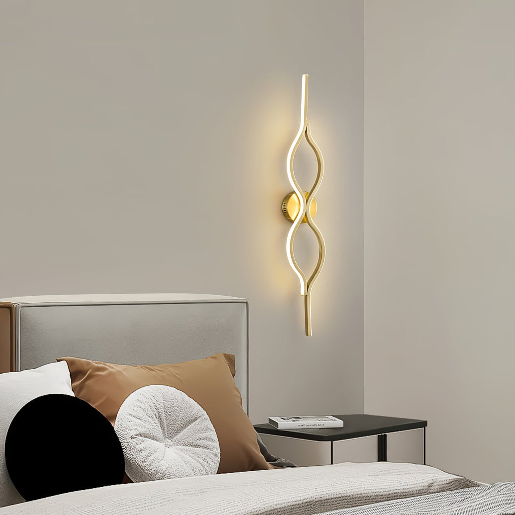 Xalenaria Brass Wall Light-Moonnatur