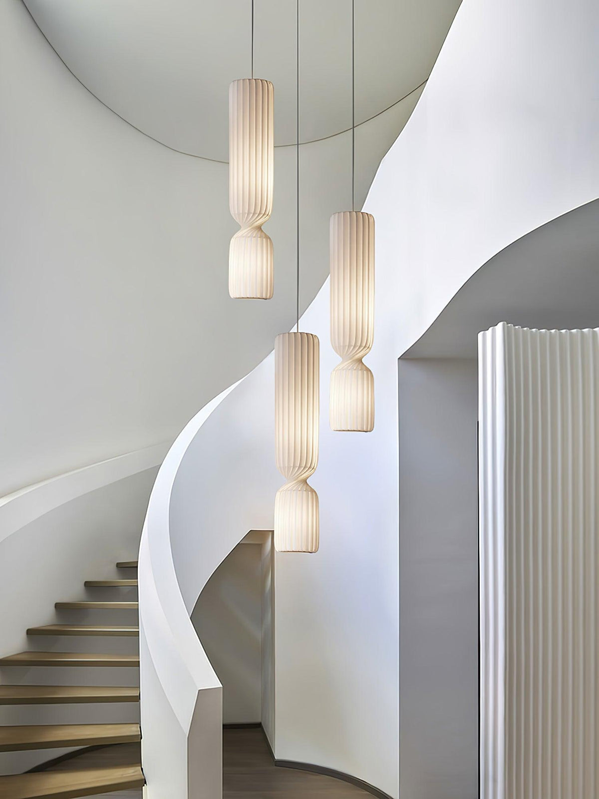 Everaria PVC Pendant Light-Moonnatur