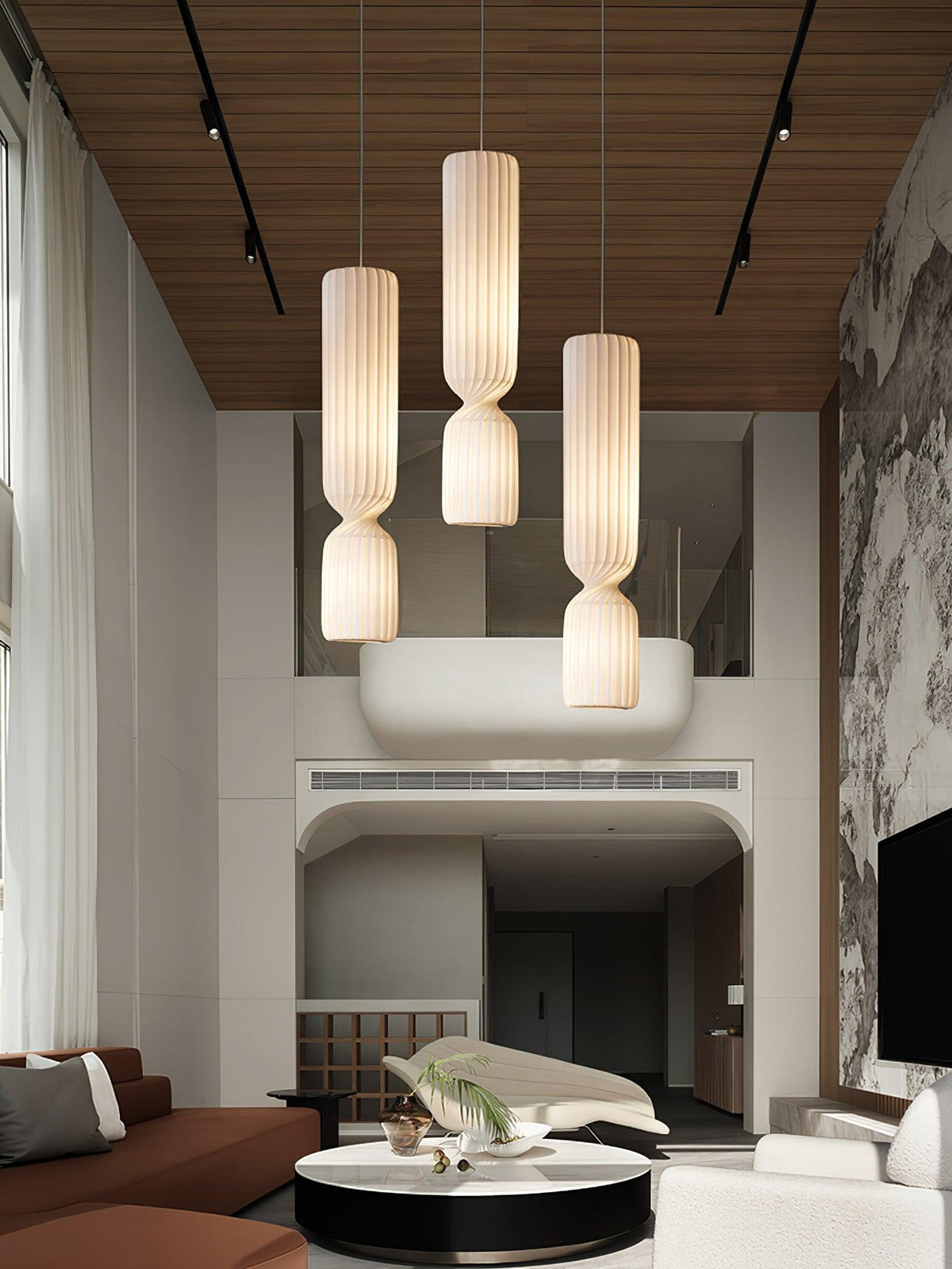 Everaria PVC Pendant Light-Moonnatur