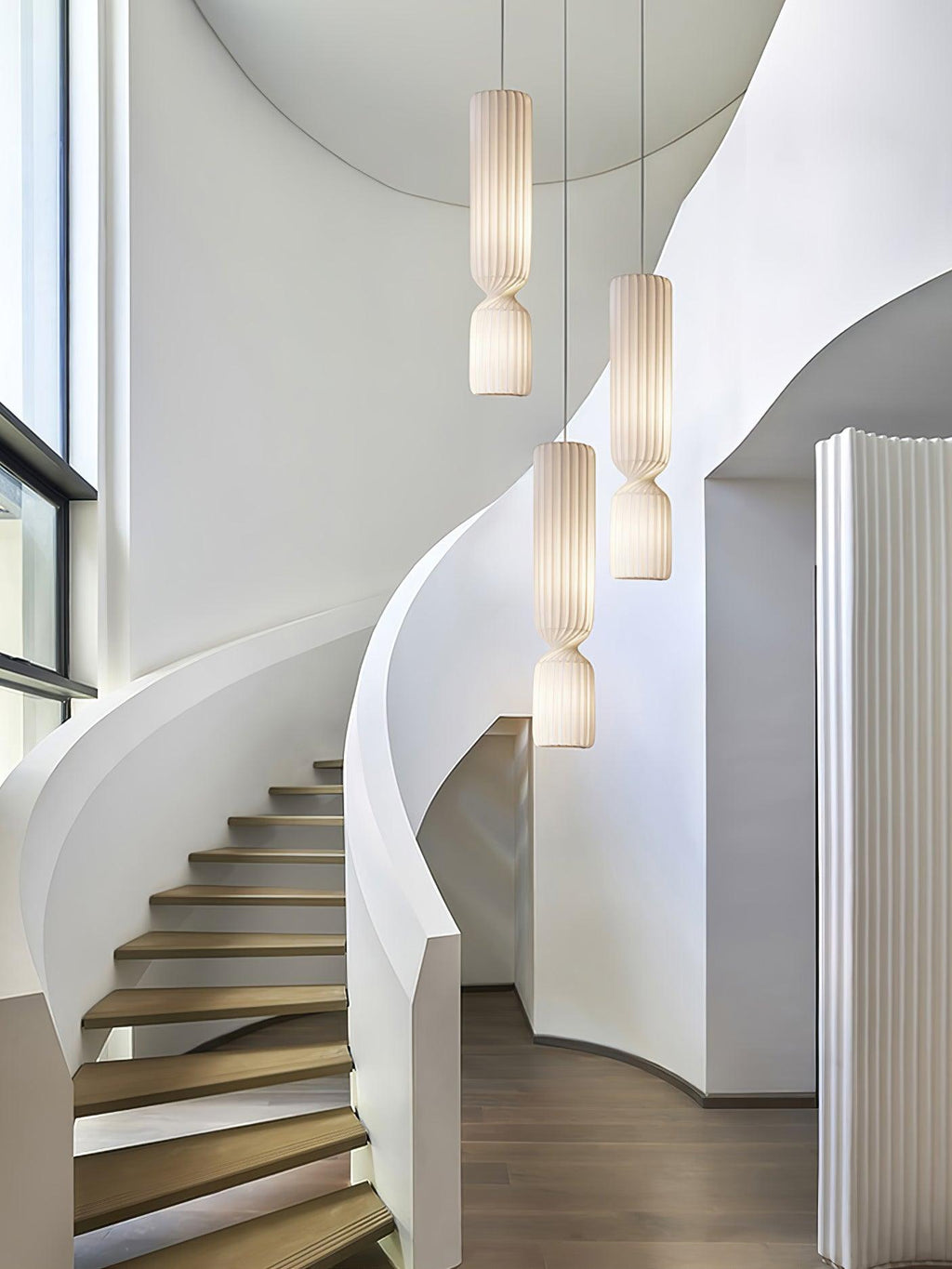 Everaria PVC Pendant Light-Moonnatur