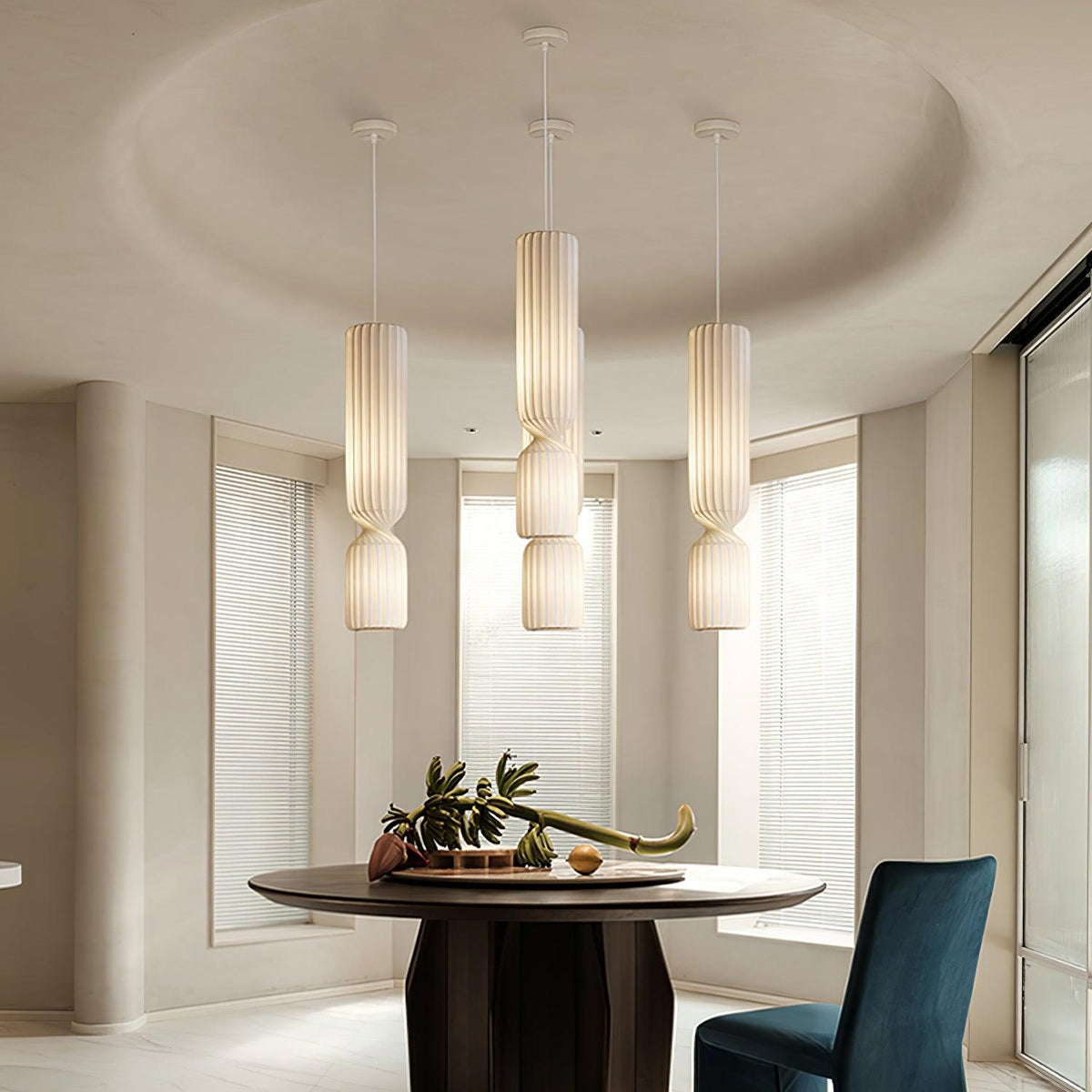 Everaria PVC Pendant Light-Moonnatur