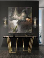 Fernara Crystal Wall Light-Moonnatur
