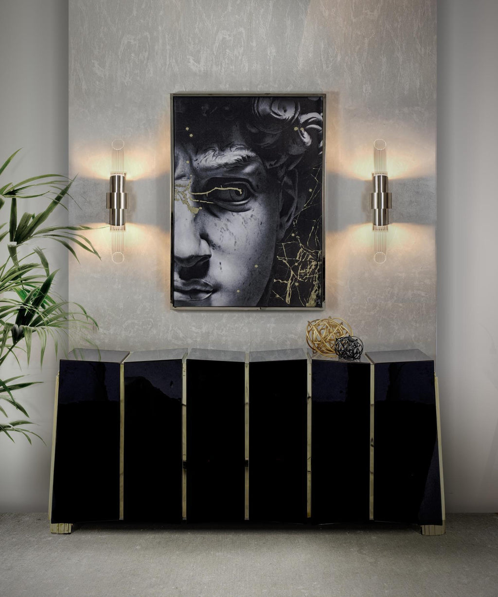 Fernara Crystal Wall Light-Moonnatur