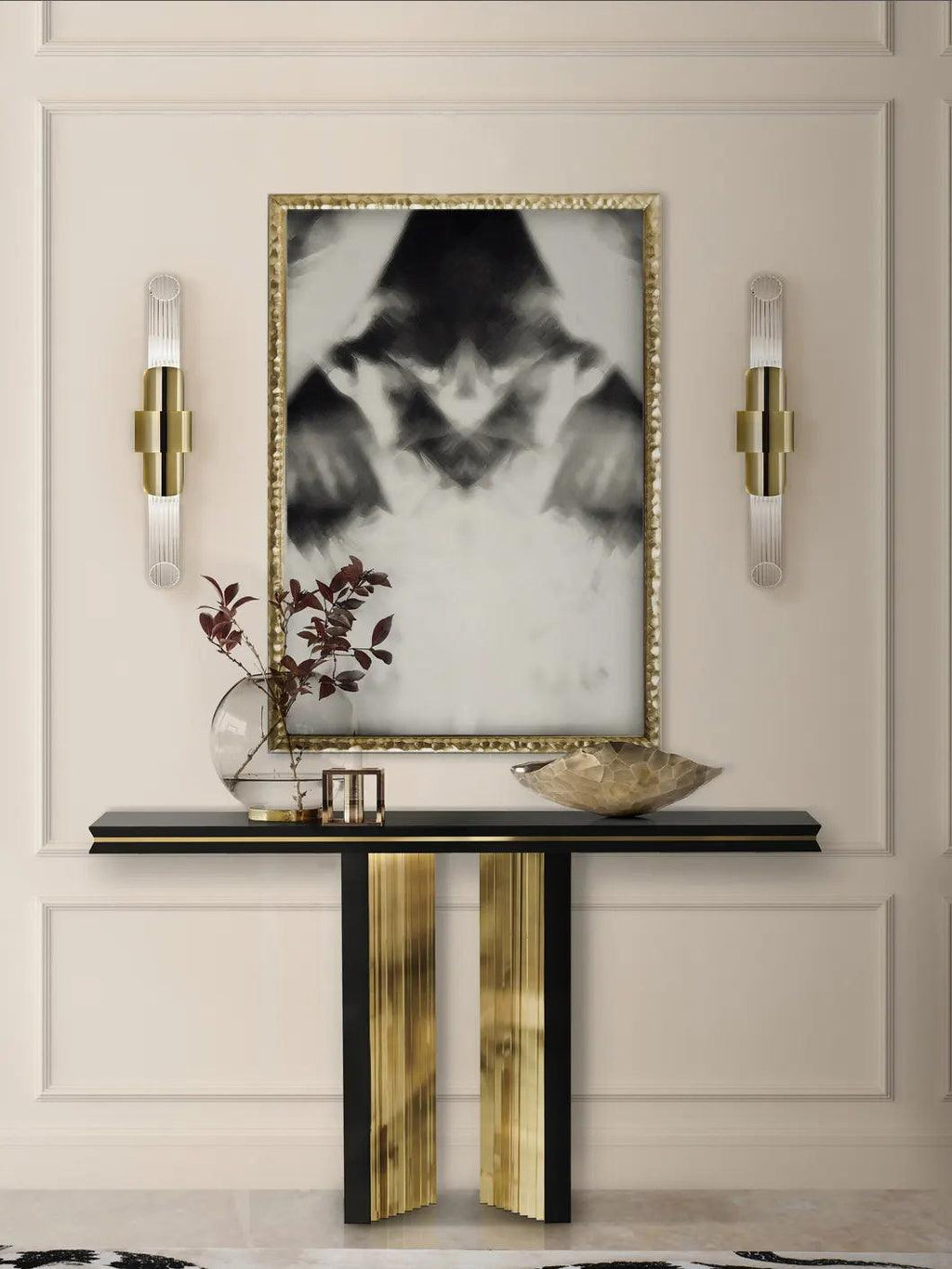 Fernara Crystal Wall Light-Moonnatur