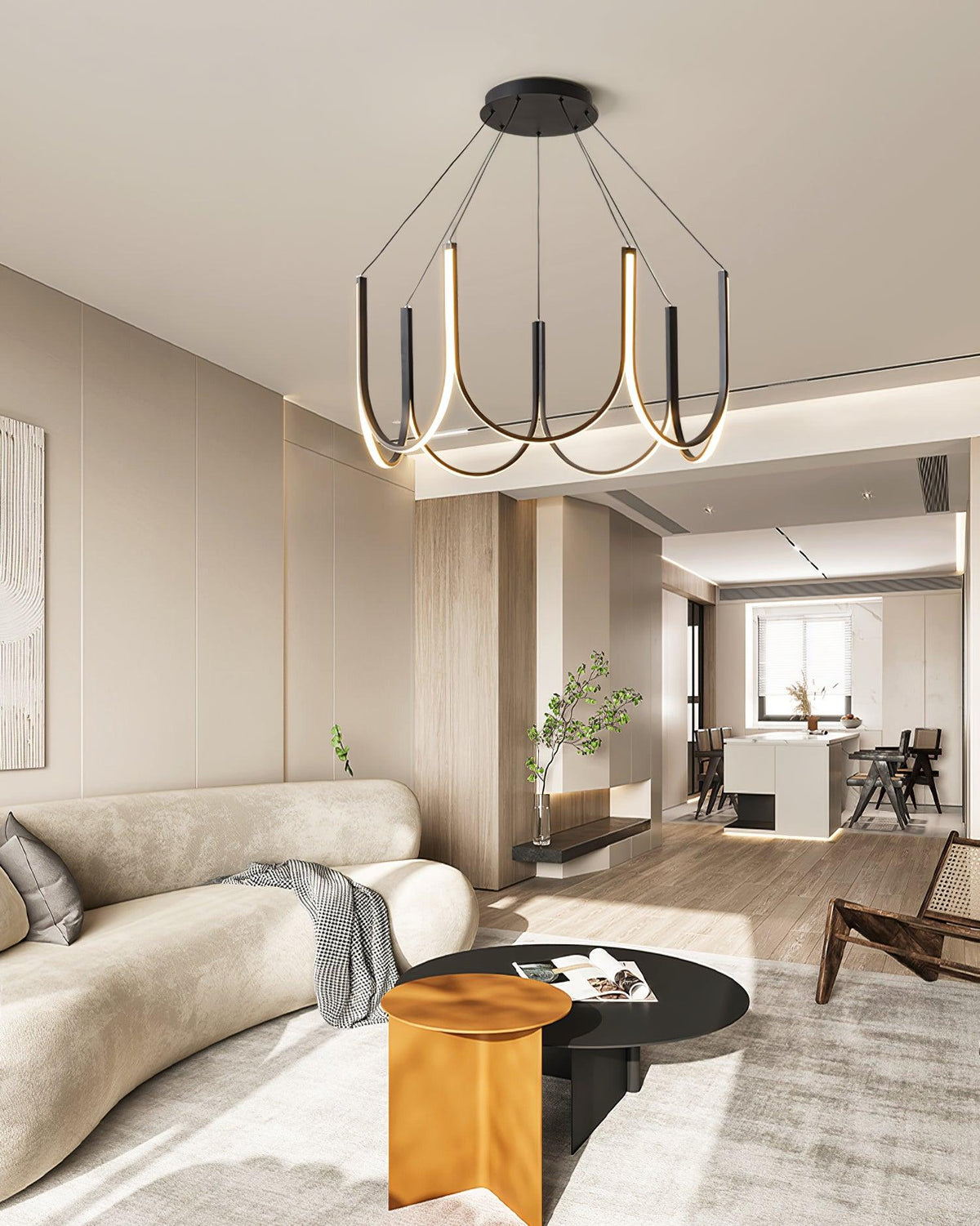 Yarrelwick Aluminium Pendant Light-Moonnatur